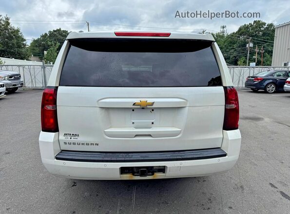 1GNSKHKC5GR239498 2016 CHEVROLET SUBURBAN White Vista interior delantera