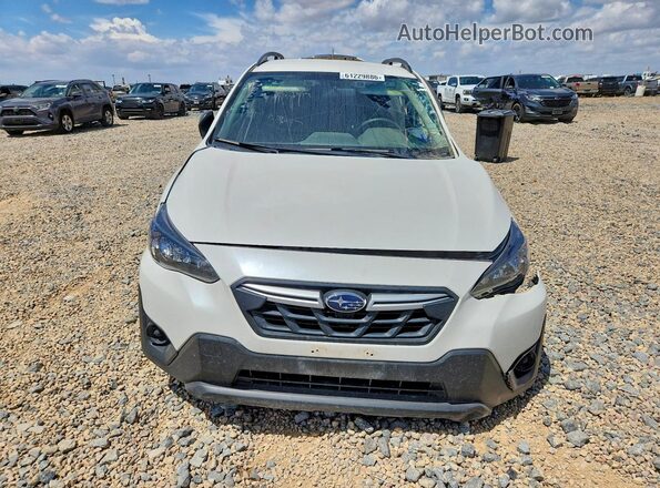 JF2GTABC1MH347798 2021 SUBARU CROSSTREK White Вид ззаду
