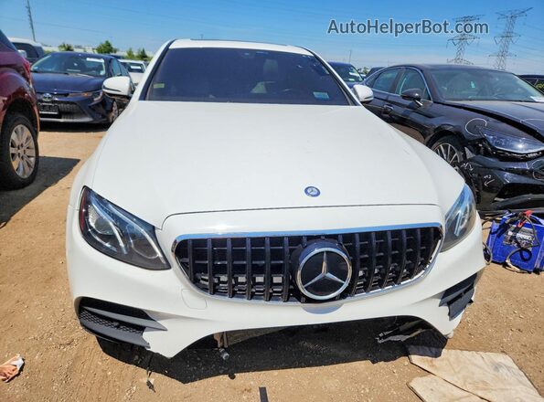 WDDZF4JB9HA019252 2017 MERCEDES-BENZ E White Rear view