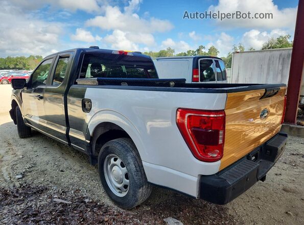 1FTEX1CP6NKD93398 2022 FORD F150 Black Задня права чверть