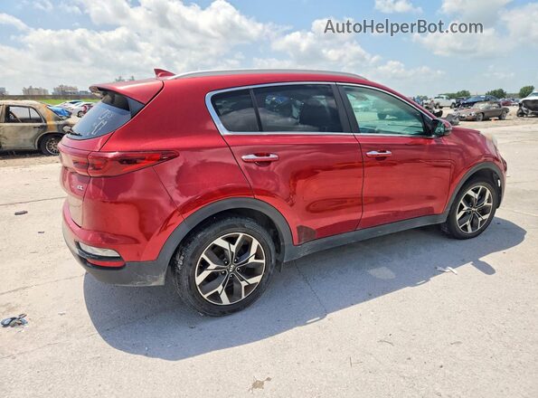 KNDPN3AC8L7735511 2020 KIA SPORTAGE Red Delantero derecho
