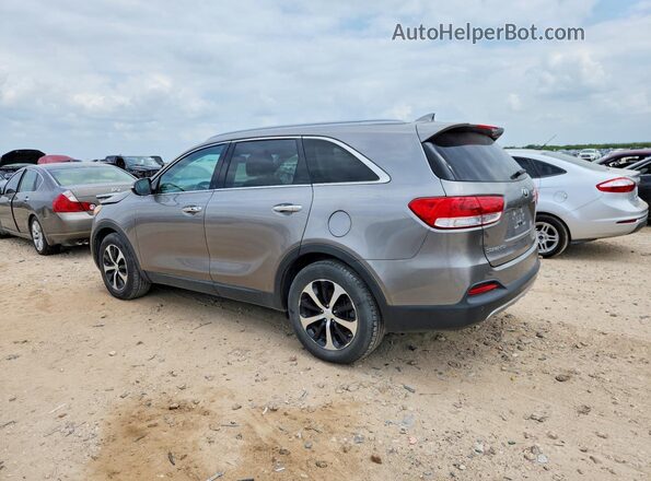 5XYPH4A50HG235092 2017 KIA SORENTO Gray Trasero derecho