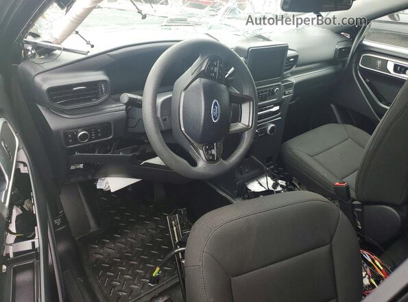 1FM5K8AW7SGB87812 2025 FORD EXPLORER Black Widok zestawu wskaźników