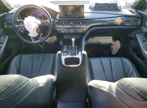 19UDE4H31PA008896 2023 ACURA INTEGRA Black Вид щитка приладів
