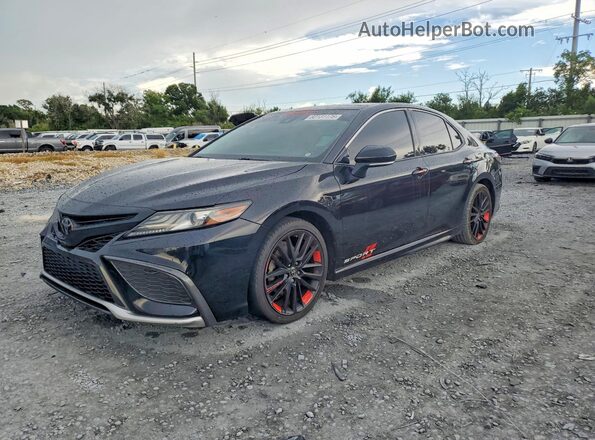 4T1K61AK1MU442972 2021 TOYOTA CAMRY Black Հետևի ձախ