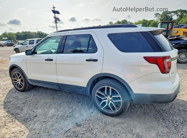 1FM5K8GT6GGC53402 2016 FORD EXPLORER White Rear right