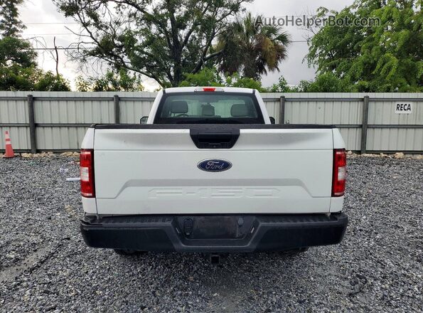 1FTMF1CB7KKE68494 2019 FORD F150 White Вид салону спереду