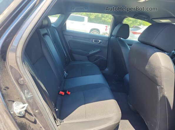 2HGFE2F53SH539495 2025 HONDA CIVIC Charcoal Rear interior view