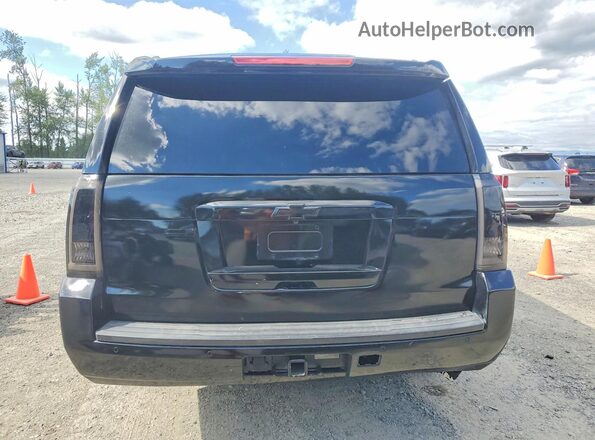 1GNSCHKC5KR270546 2019 CHEVROLET SUBURBAN Черный Вид салона спереди