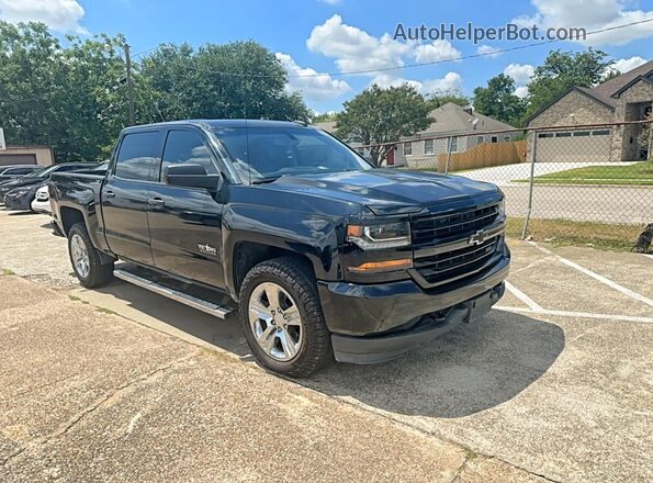 3GCPCPEC0JG496674 2018 CHEVROLET SILVERADO Black Задня ліва чверть
