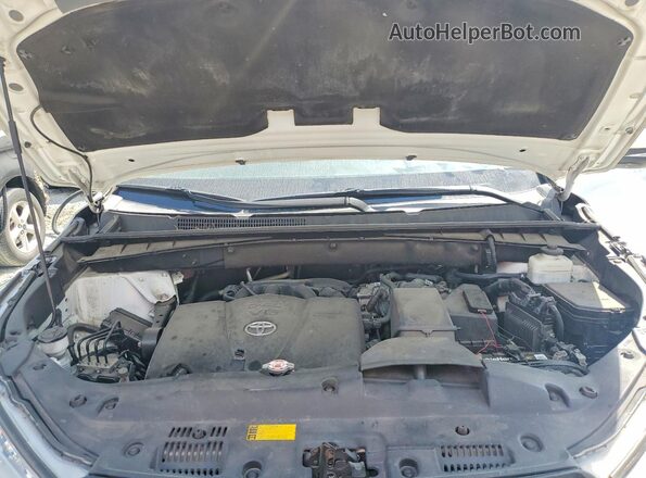 5TDKZRFHXKS561497 2019 TOYOTA HIGHLANDER White Вид наклейки з VIN-кодом