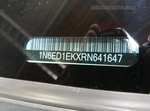 1N6ED1EKXRN641647 2024 NISSAN FRONTIER White Вид задньої частини салону