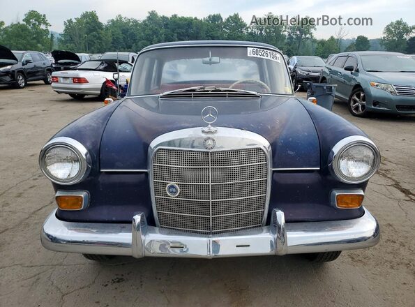 1001010115239 1965 MERCEDES-BENZ 190 Синий Вид сзади