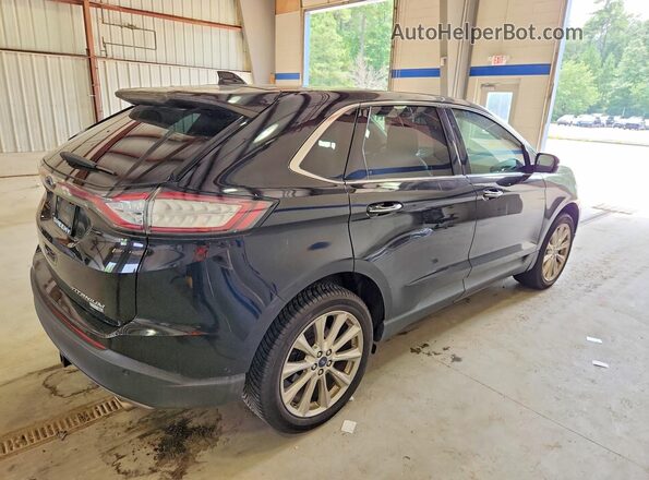 2FMPK4K93HBC52388 2017 FORD EDGE Black Delantero derecho