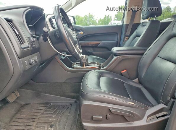 1GTP6DE17H1293990 2017 GMC CANYON Black Առջևի վահանակի տեսք