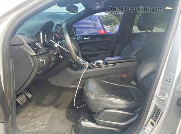 4JGED6EB3JA095586 2018 MERCEDES-BENZ GLE Silver Vista del salpicadero