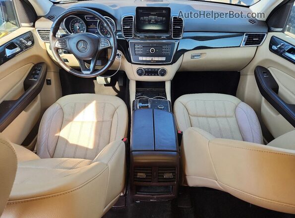 4JGDA5HB1GA806513 2016 MERCEDES-BENZ GLE Blue Սարքավորումների վահանակի տեսք