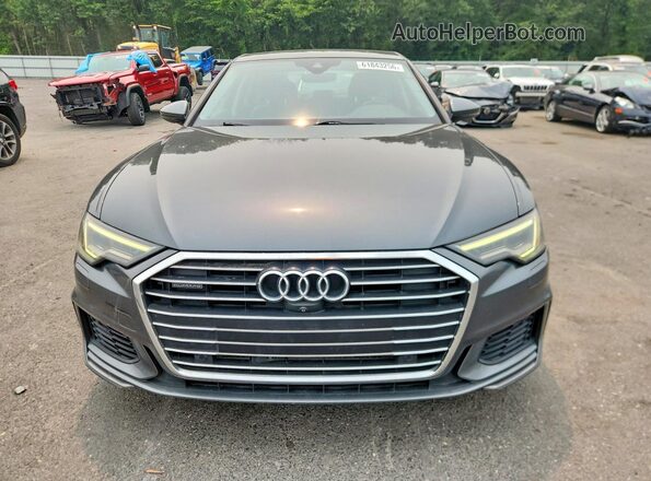 WAUL2AF29KN021955 2019 AUDI A6 Black უკანა ხედი