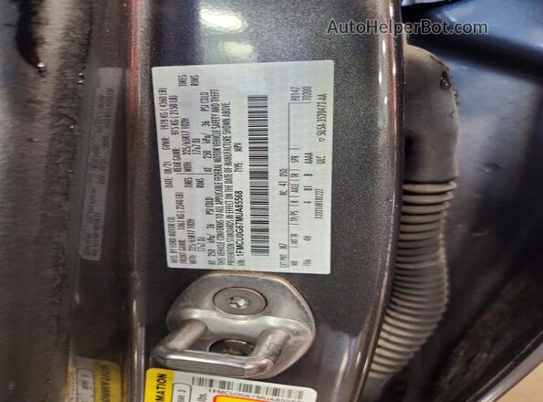 1FMCU0G67MUA85568 2021 FORD ESCAPE Gray Vista interior de 360 grados