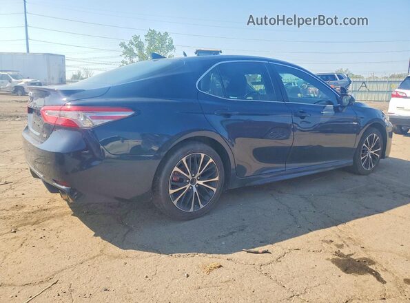 4T1B11HK7KU756160 2019 TOYOTA CAMRY Blue Передня права чверть