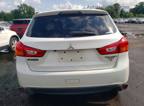 JA4AR3AW1HZ017308 2017 MITSUBISHI OUTLANDER White Սալոնի դիմացի տեսք