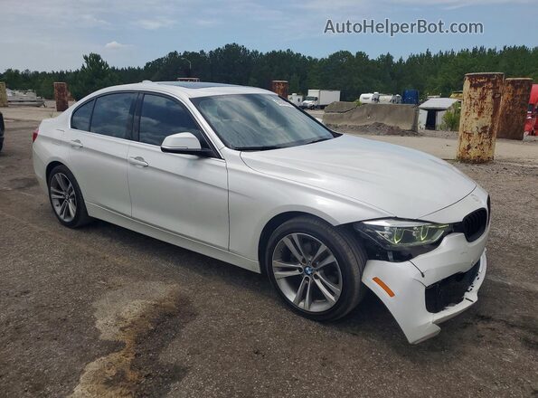 WBA8B9G37HNU52699 2017 BMW 3 SERIES Белый Вид спереди