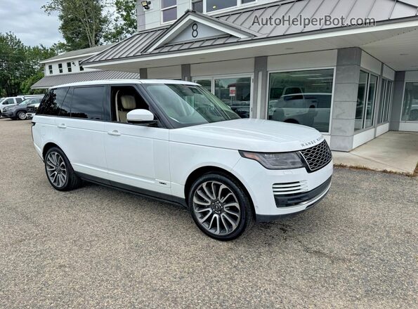 SALGS5RE3JA380542 2018 LAND ROVER RANGE White Tył lewy