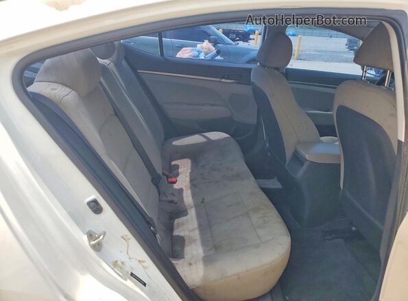 5NPD74LF0HH144361 2017 HYUNDAI ELANTRA White Rear interior view