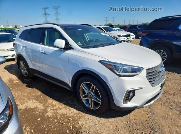 KM8SRDHF6HU252110 2017 HYUNDAI SANTA White Դիմացի տեսք