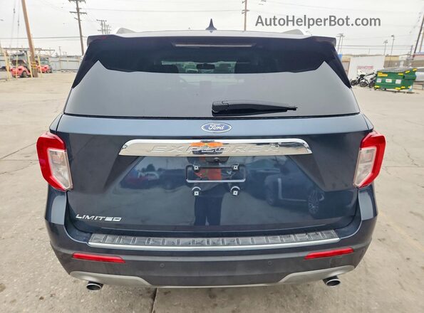 1FMSK7FHXPGA90215 2023 FORD EXPLORER Blue Սալոնի դիմացի տեսք
