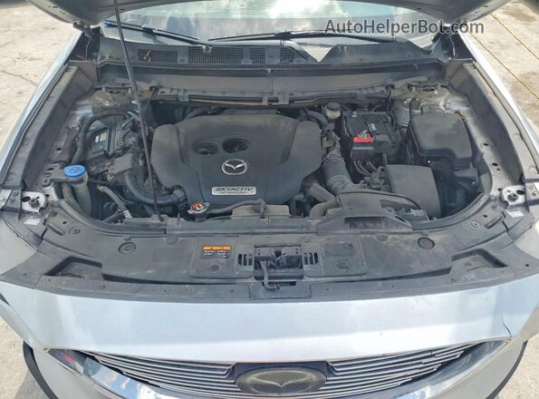 JM3TCABY9J0214569 2018 MAZDA CX-9 Silver Vista del compartimento del motor