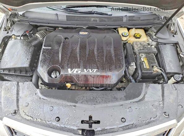 2G61M5S30H9106711 2017 CADILLAC XTS Silver ძრავის განყოფილების ხედი