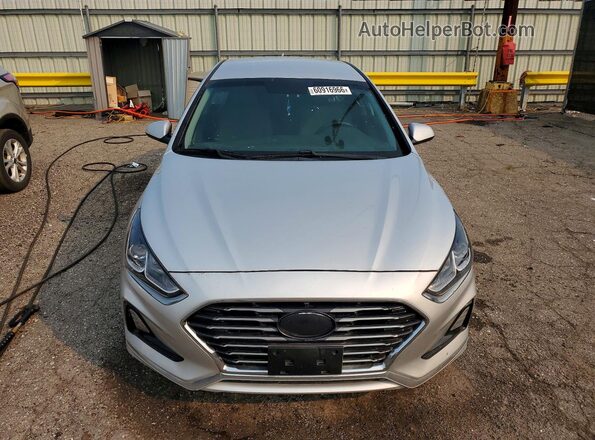 5NPE24AAXJH705455 2018 HYUNDAI SONATA Silver Հետևի տեսք