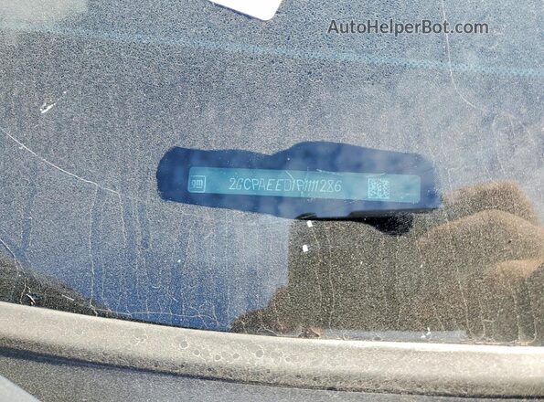 2GCPAEED1P1111286 2023 CHEVROLET SILVERADO Gray VIN sticker view