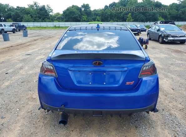 JF1VA2M67G9804241 2016 SUBARU WRX Blue Front interior view