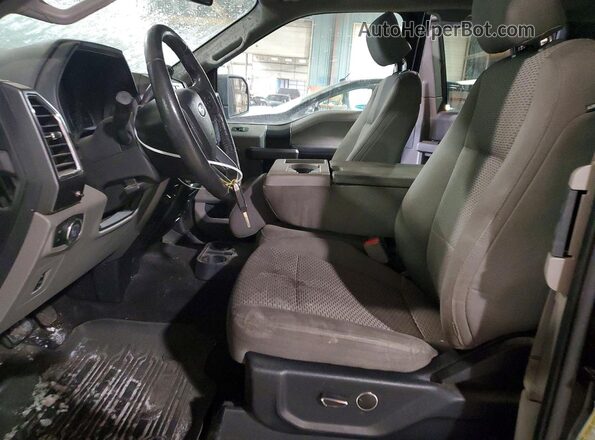 1FTFX1EF5GKF57526 2016 FORD F150 Black Dashboard view