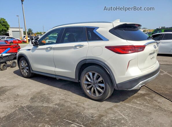 3PCAJ5M10LF102521 2020 INFINITI QX50 White Trasero derecho