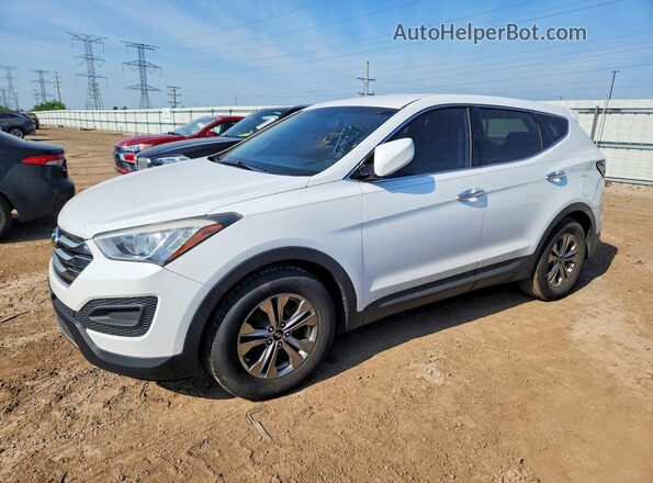 5XYZT3LB0GG312708 2016 HYUNDAI SANTA White Հետևի ձախ