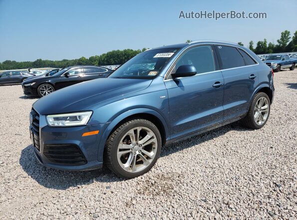 WA1GCCFS6HR015247 2017 AUDI Q3 Blue Rear left
