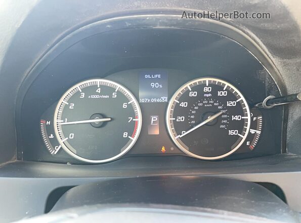 5J8TB4H56GL017636 2016 ACURA RDX Maroon ხელსაწყოთა პანელის ხედი