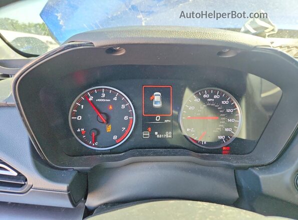 JF1VBAB66R9802414 2024 SUBARU WRX Синий Вид задних сидений