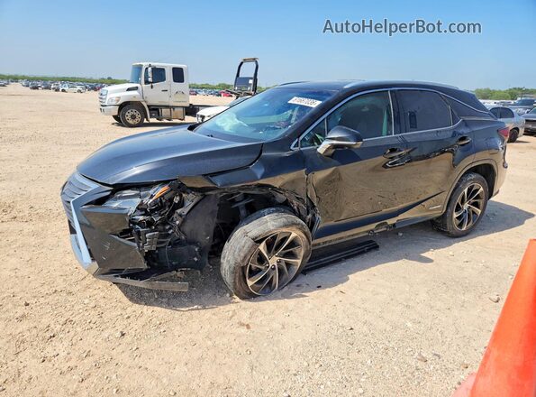 2T2BGMCA5HC016319 2017 LEXUS RX Black Trasero izquierdo