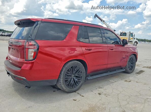 1GNSKPKD1NR140015 2022 CHEVROLET TAHOE Red Front right