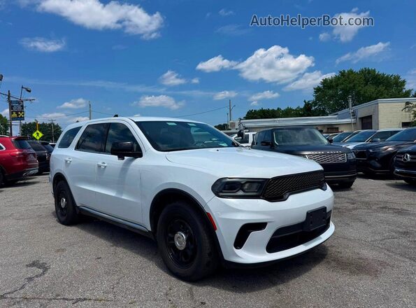 1C4RDJFG7PC590034 2023 DODGE DURANGO White უკანა მარცხენა