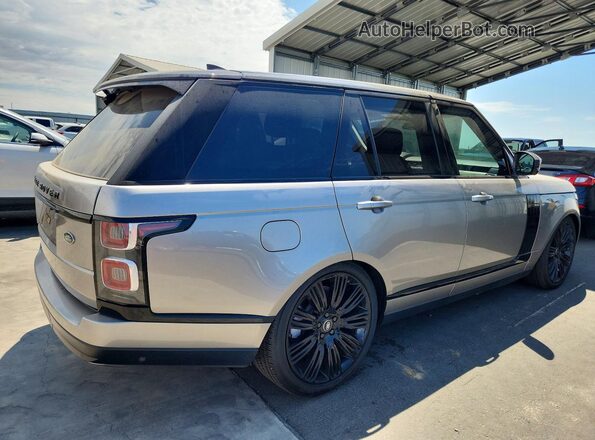 SALGS2SV6JA389714 2018 LAND ROVER RANGE Gray Передня права чверть
