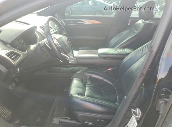 3LN6L5MU5HR638912 2017 LINCOLN MKZ Black Widok deski rozdzielczej