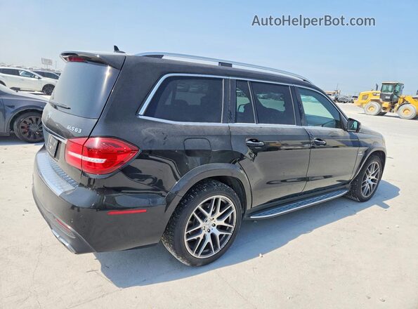 4JGDF7FE7HA752534 2017 MERCEDES-BENZ GLS Black Przód prawy