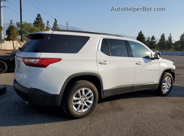 1GNERGKWXKJ124061 2019 CHEVROLET TRAVERSE White Przód prawy
