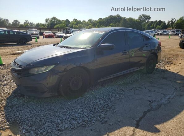 19XFC2F54HE033800 2017 HONDA CIVIC Charcoal Հետևի ձախ
