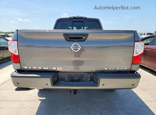 1N6AA1FB6NN100112 2022 NISSAN TITAN Gray Սալոնի դիմացի տեսք